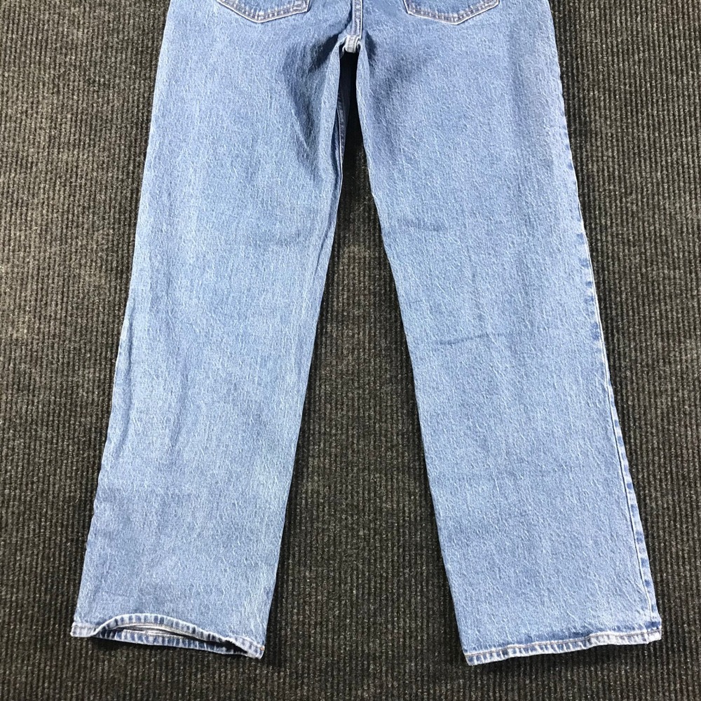 Abercrombie & Fitch The Baggy Low Rise Jeans Womens 29 8R Medium Wash Blue Denim - Picture 6 of 7